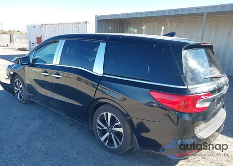 2018 Honda Odyssey Elite from USA, damaged, VIN 5FNRL6H91JB091366